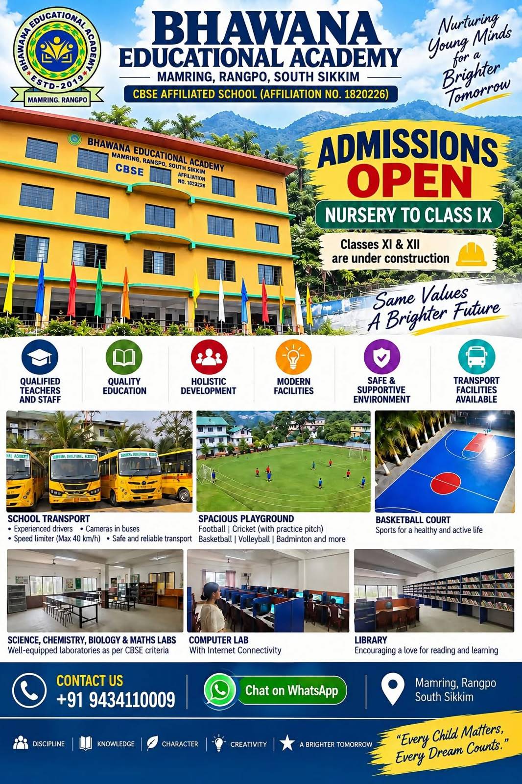 Announcement from Bhawana Educational Academy